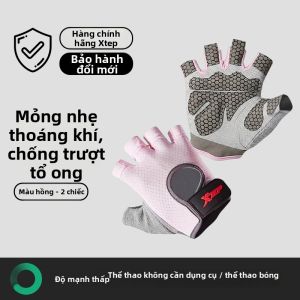 XTEP | Găng Tay Tập Gym Nữ Chống chai tay