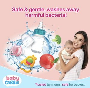Baby Carrie Liquid Cleanser 500ml Baby Feeding Bottle wash