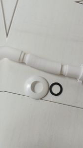 [ FERRUM ] Selang BCP Bak Cuci Piring 1 1/2" Inch Tarik Putih