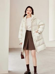 Yigue | Short High Waist Slimming Thermal Belted A-Line Skirt