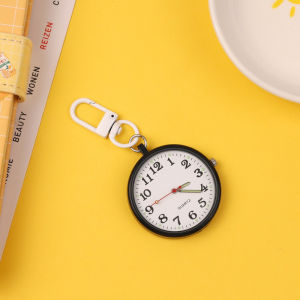Quartz Pocket Watch Clearly Positioned Student Large Dial Digital Hanging Watch Keychain Pendant Watch