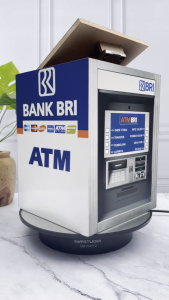 Celengan Viral Unik Mesin ATM Besar dengan kunci ganda PREMIUM