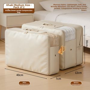 bicoy | Compression Bag for Clothes and Blanket Storage