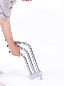 330CM Stainless Steel Magic leg C stand Live Broadcast Room Fill Light 440 inch Photography Tripod with Wheels