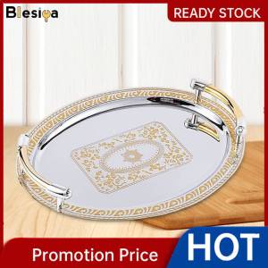 Blesiya Nhiều Mục Đích Oval Khay Phục Vụ Có Tay Cầm Dành Cho Phòng Khách Bàn Tiệc