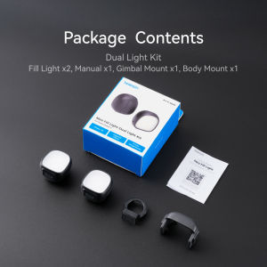 TELESIN | TELESIN Magnetic Mini Quick Release Fill Light Selfie Light For DJI OSMO Pocket 4 4p Mini Quick Release Portable Fill Light