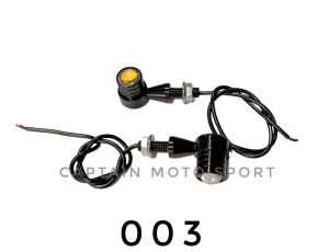 lampu sein mini drag full cnc high quality sen mini drag universal sen kuning