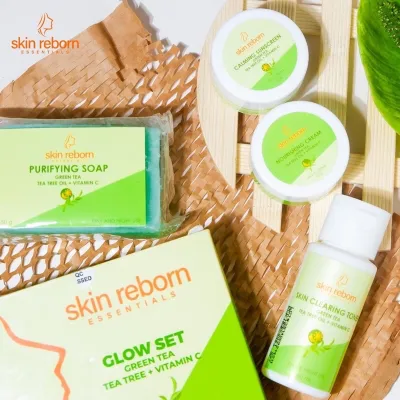 Skin Reborn Essentials Glow Maintenance Set for pregnant teens and sensitive skin
