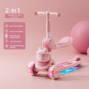 Adjustable Sit & Ride Childrens Scooter
