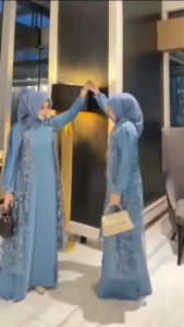 COD Devita Dress BUSUI Velvet apk Brokat Dress Wanita Terbaru Kekinian Gamis untuk Kondangan Viral