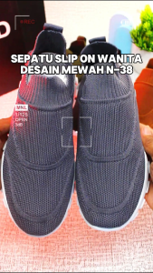 RUIMO Sneakers Wanita Casual Kulit Sintetis N-38 Terbaru