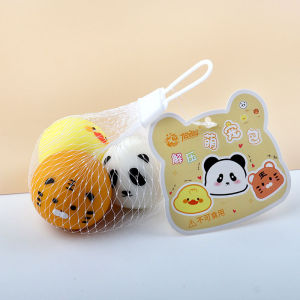 Stress Relief Creative Simulation Dumpling Toys Cute Animal Design Squeezable Egg Toy for Children And Adults Male Or Female