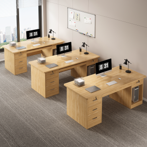 ZHUOHE | New Drawer Office Desk Workstation