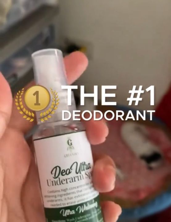 [ 5X WHITENING + DEODORANT ] Greenika 5X Underarm Whitening Spray