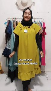 Daster Kekinian 2025: Daster Fuji Crinkle Airflow & Daster Viral TikTok