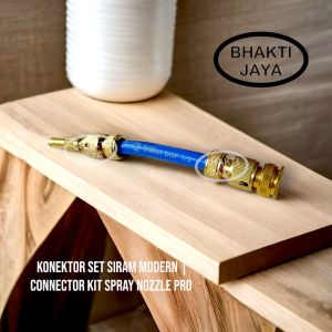 Konektor Set Siram Modern | Connector Kit Spray Nozzle Pro | Aluminium