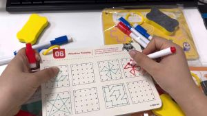 Mamibayi Magical Training Book Anak Tk Titik Ke Titik Wipe And Clean Activity Book