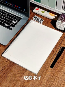 สมุดบันทึกแบบเกลียว A5/B5 80 แผ่น มีทั้งตาราง เส้นบรรทัด และหน้าเปล่า สำหรับนักเรียนหรือใช้งานสำนักงาน คุณภาพพรีเมียม