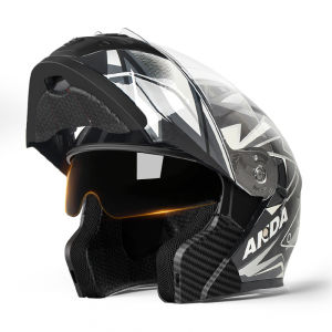 AD | 3C Certified Reveal Face Motorbike Helmet Lightweight All-Season Full-face