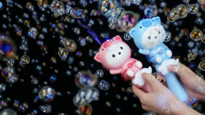 Gậy Bong Bóng Cute Pig Nhạc Đèn Pin Sạc