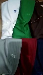 Kerudung Sekolah Instant Pita Samping TK SD SMP