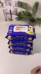 Unscented Baby Wipes 80 Sheets Wet Wipes for Baby Baby Face Wipes Alcohol-Free | Family-Love