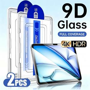 Tempered Glass for iPad Air 11 13 2026 M4 M3 M2 Pro 11 M5 2025 2024 2025 11th 10th 10.2 9th 8th 7th Screen Protector