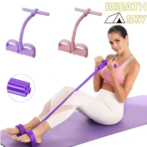 Vixplorn Resistance band pedal puller tension rope latex matibay non slip foam home workout gym yoga
