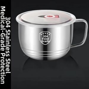 YUYOU | Stainless Steel Meal Bowl Multi-functional For Students