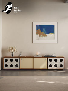 Vintage Small Living Room TV Stand Elegant Floor Style
