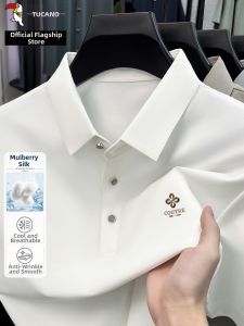TUCANO | Summer Silky Dad Short Sleeve Polo Shirt
