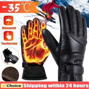 Motorcycle 5V USB Electric Glove Winter Warmth Cold Resistance Touch Screen Outdoor Cycling Sport Gloves Motorcycle Heating Glov