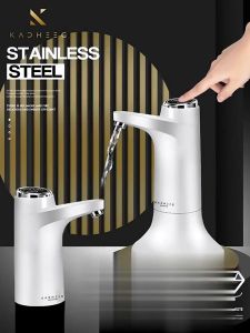 【Local Stock】Dual Purpose Water Pump Automatic Water Dispenser Portable USB Charge Electric Water Pump Bottle Dispenser Intelligent Suction Pump Faucet For Home Office Outdoors