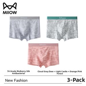 MiiOW | Antibacterial Cotton Breathable Boxers Big Size