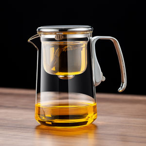Thickened Heat Resistant Tea Pot New 2025 Magnetic Attraction Drifting Cup Tea Water Separation Home Use Tea Brewing Tools