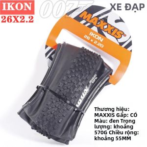 Lốp Xe Đạp Leo Núi Maxxis IKON Đa Năng XC 26/27.5/29X2.0-2.35 Hiệu Suất Đa Dạng Phù Hợp Nhiều Điều Kiện