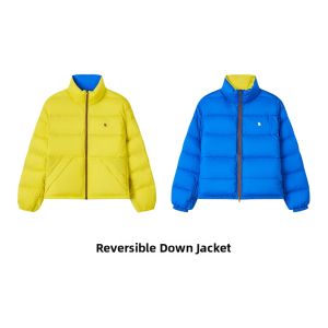 URLAZH | 90% White Goose Down Reversible Lightweight Winter Jacket