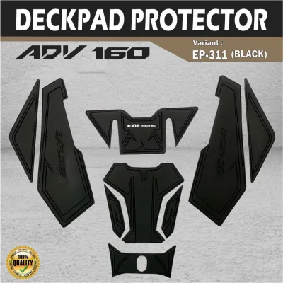 Deckpad Honda ADV 160 Body Protector Deck Pad Body Protector Cover Tank Pats Rubber Protector