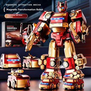 YUERBAO | Educational Magnetic Building Robot Toy For Boys 3-6+ Years