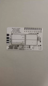 ECG 7 Step Ruler Portable EKG Calipers Transparent Measuring Assessment Tool