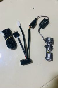 Mạch Nguồn Bi Cầu Mini LED H4 Dùng Ổn Định Dòng Điện Lắp Cho Tất Cả Các Dòng Xe Máy Chân H4 BH 1 Năm