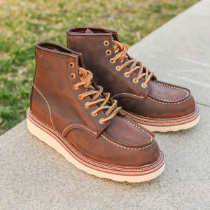 Goodyear Welted Horse Leather Vintage High Top Boots