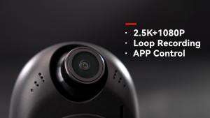 REDTIGER A2 Dual Dash Cam 2.5K Front + 1080P Rear Camera Built-in WiFi Loop Recording G-Sensor 24H Parking Monitor Super Capacitor