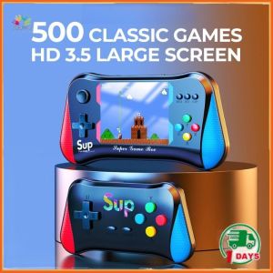 500 Games NOVA X7M Console Portable Handheld Game Players 3.5"HD Gameboy Large Screen Retro SUP Video Game Console