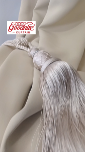 GOODNITE CURTAIN Tassel Tieback - Pair( Cream Blue Gold)