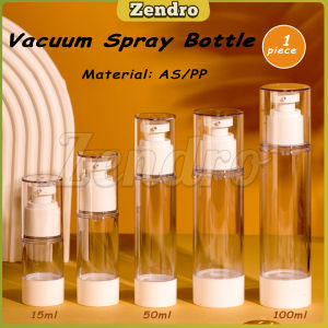 ZEO Portable Vacuum Airless Pump Spray Lotion Bottle 15ml/50ml/100ml Travel Refillable Bottle