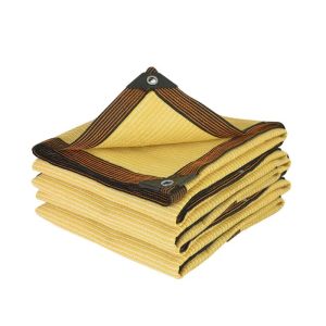 lưới che nắng ngoài trời（Thời trang màu vàng thương hiệu vật liệu mới cho dù để che nắng 3m*4m/2m*3m）lưới che nắng mưa ngoài trời，lưới che nắng mưa ngoài trời