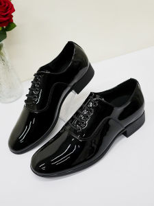 DANBAOLUO | Mens Social Dance Shoes Patent Leather