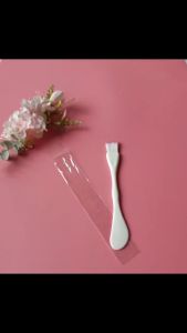 Kuas spatula masker wajah 2in1 make up brush berkualitas satuan