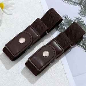 XIYUYANGGUANG | Side Lazy Stylish Elastic Military Invisible Belt